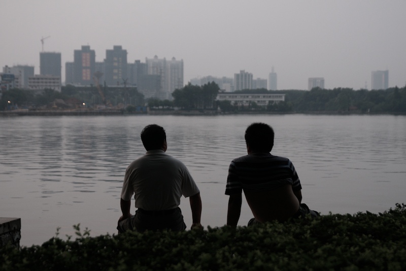 Father and Son @ Donghu
